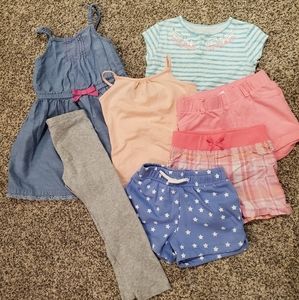 Girls spring/summer lot size 4T